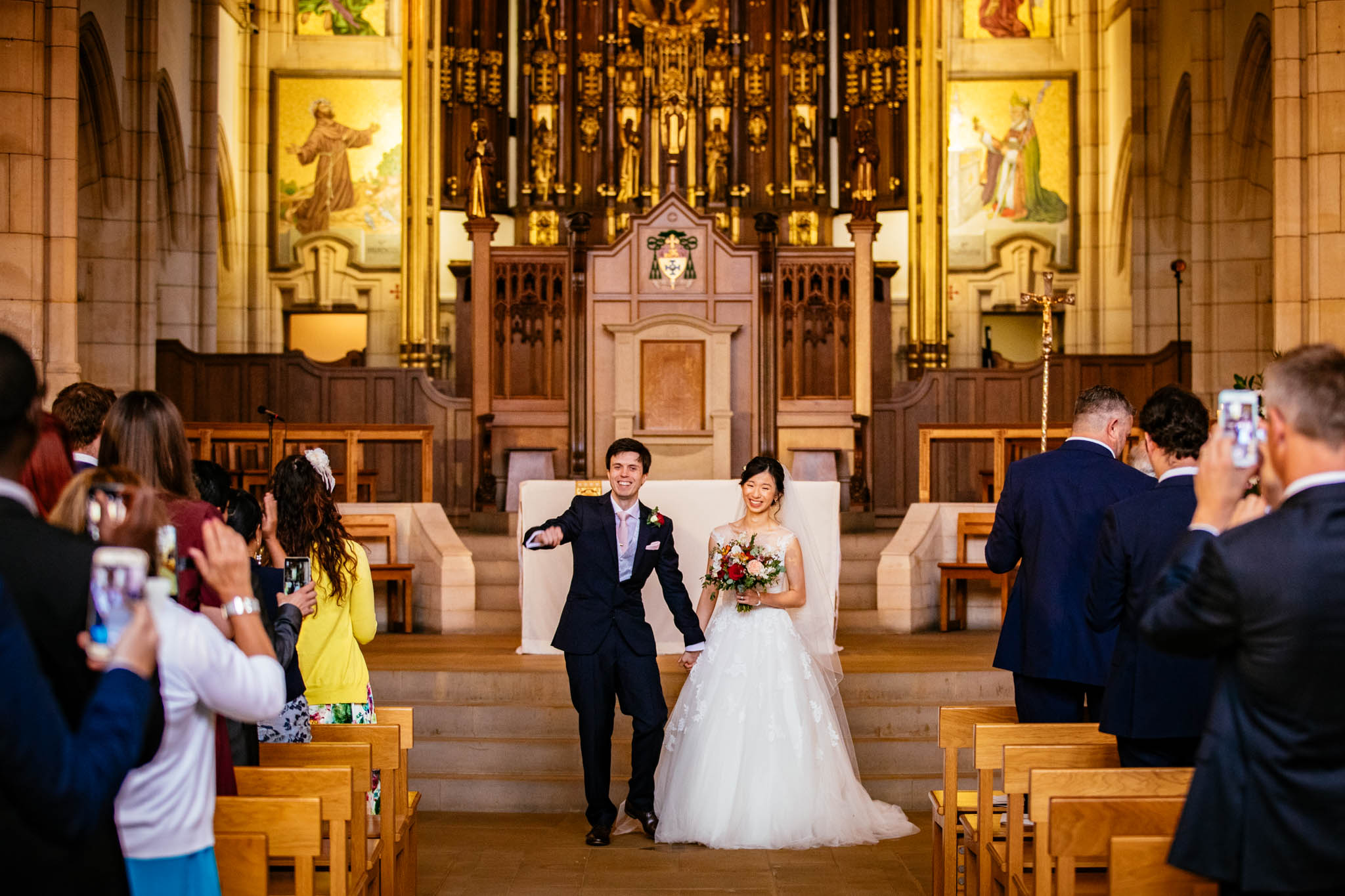 Cathedral of Saint Anne & Good Luck Club Leeds: Sandy & Will Wedding ...