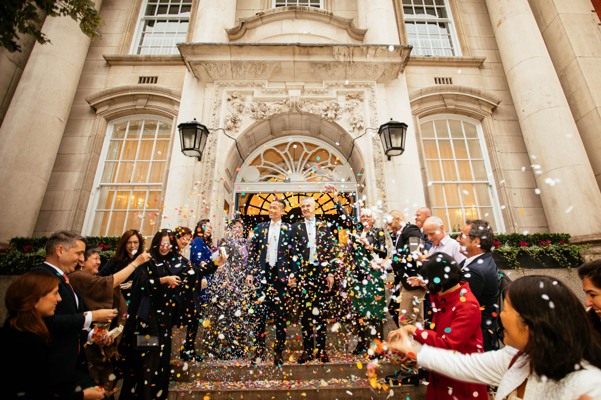 Chelsea old town hall + The Ivy Market Grill: Ivan & Bertrand wedding